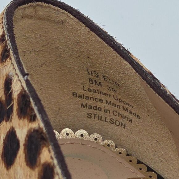 Sam Edelman women's leather & calf hair block heel Stillson pumps size 8 EUC - Picture 8 of 8